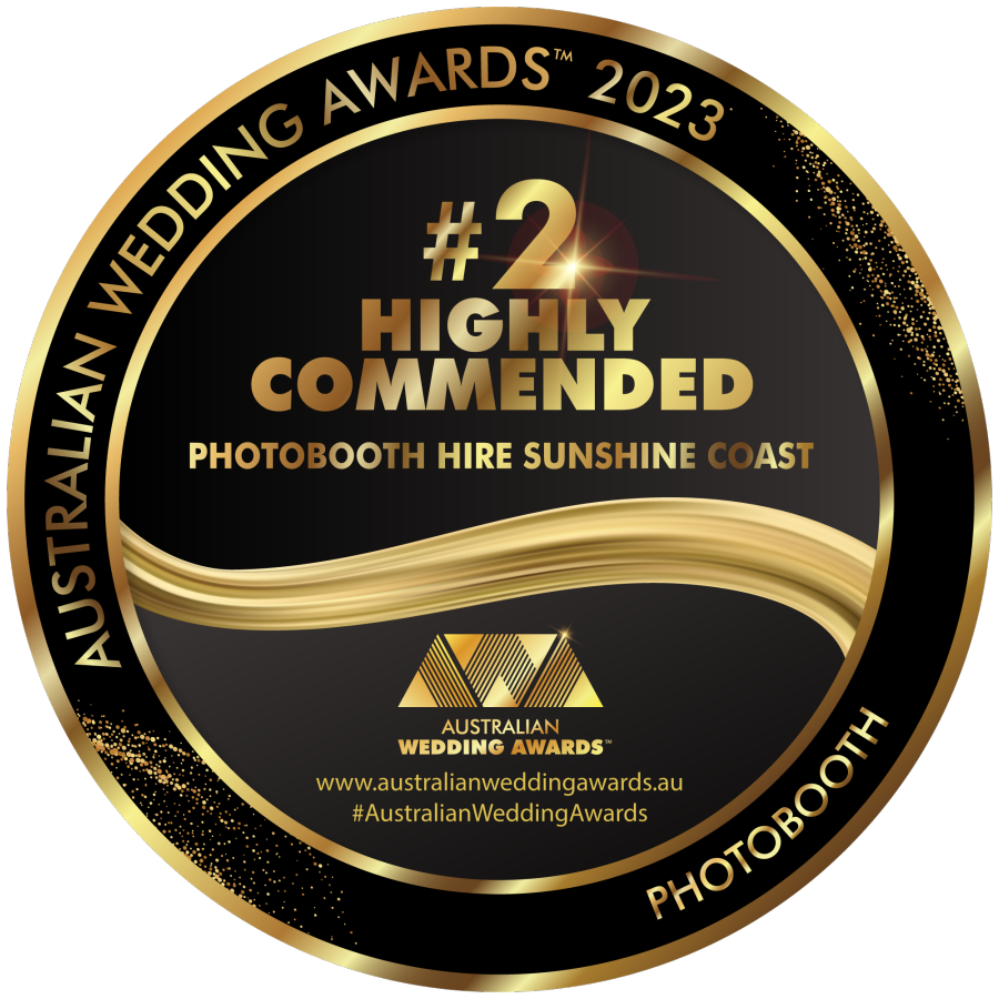 Awarded 2nd best photo booth business in Australia